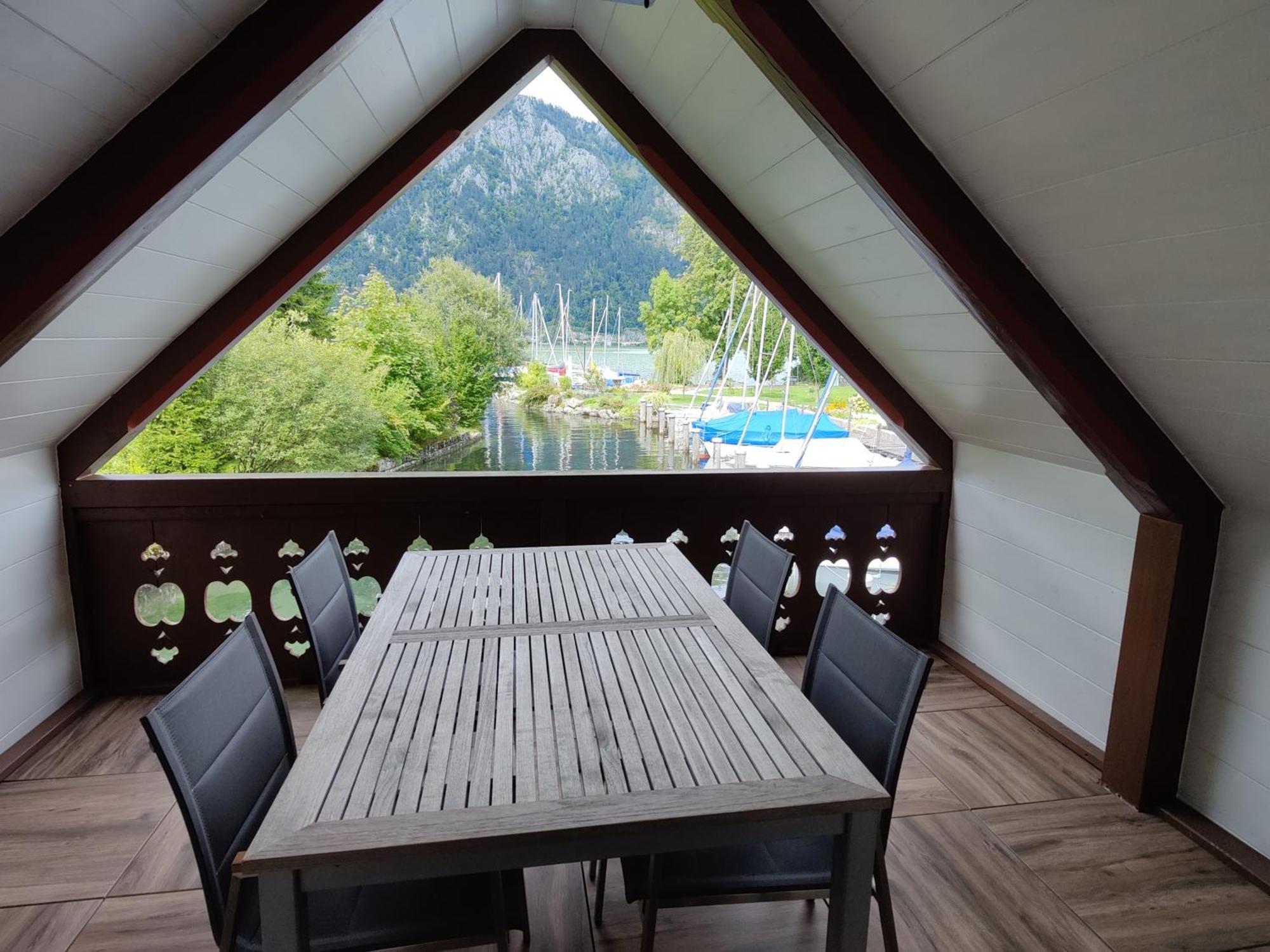 Wohnen Am See Villa Schroetter Direkt Am Traunsee Rindbach Exteriér fotografie